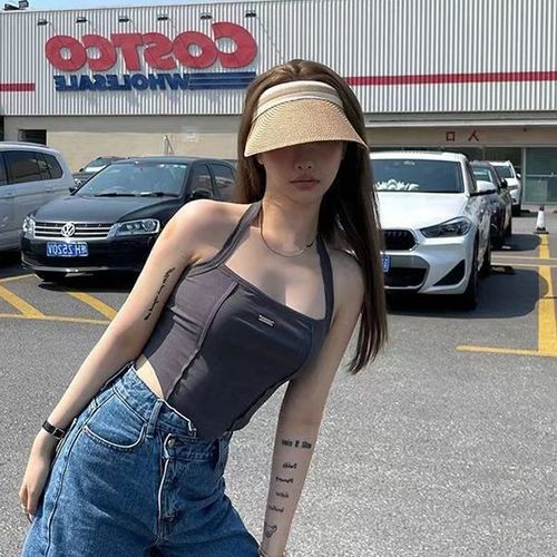 Summer Pure Stripe Grass Weave Bucket Hat for Women, Face-Smoothing, Versatile, Sun Protection, Anti-Ultraviolet, Hair Band, Sun Hat, UV Protection
