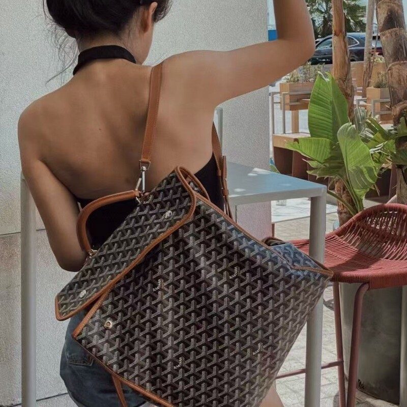 2025 New Model Elegant Dog-Tooth Pattern Backpack for Men and Women, Foldable Travel Backpack, Large Capacity School Bag, Commuter Travel Bag