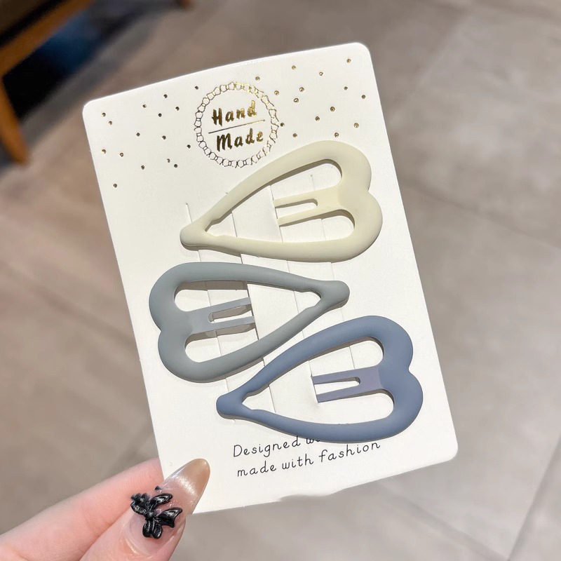 Gota de agua estrella clip de cabello lateral de la mujer frente clip de cabello frágil clip de frangeo lindo dulce clip de cabello