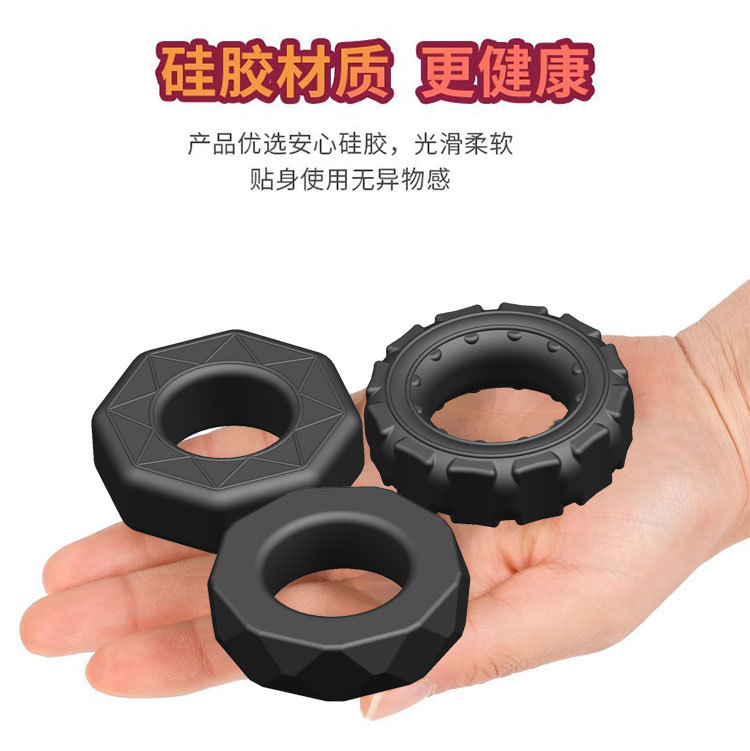 Liquid Silicone Locking Ring with Wheel-Type Precision Adjustment for Delay — detail image 8