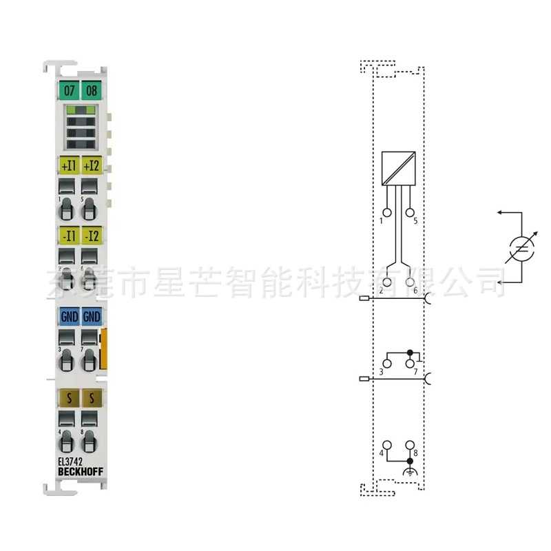 倍福EL3742模块EtherCAT端子德国BECKHOFF模块EL3742全新原装现货