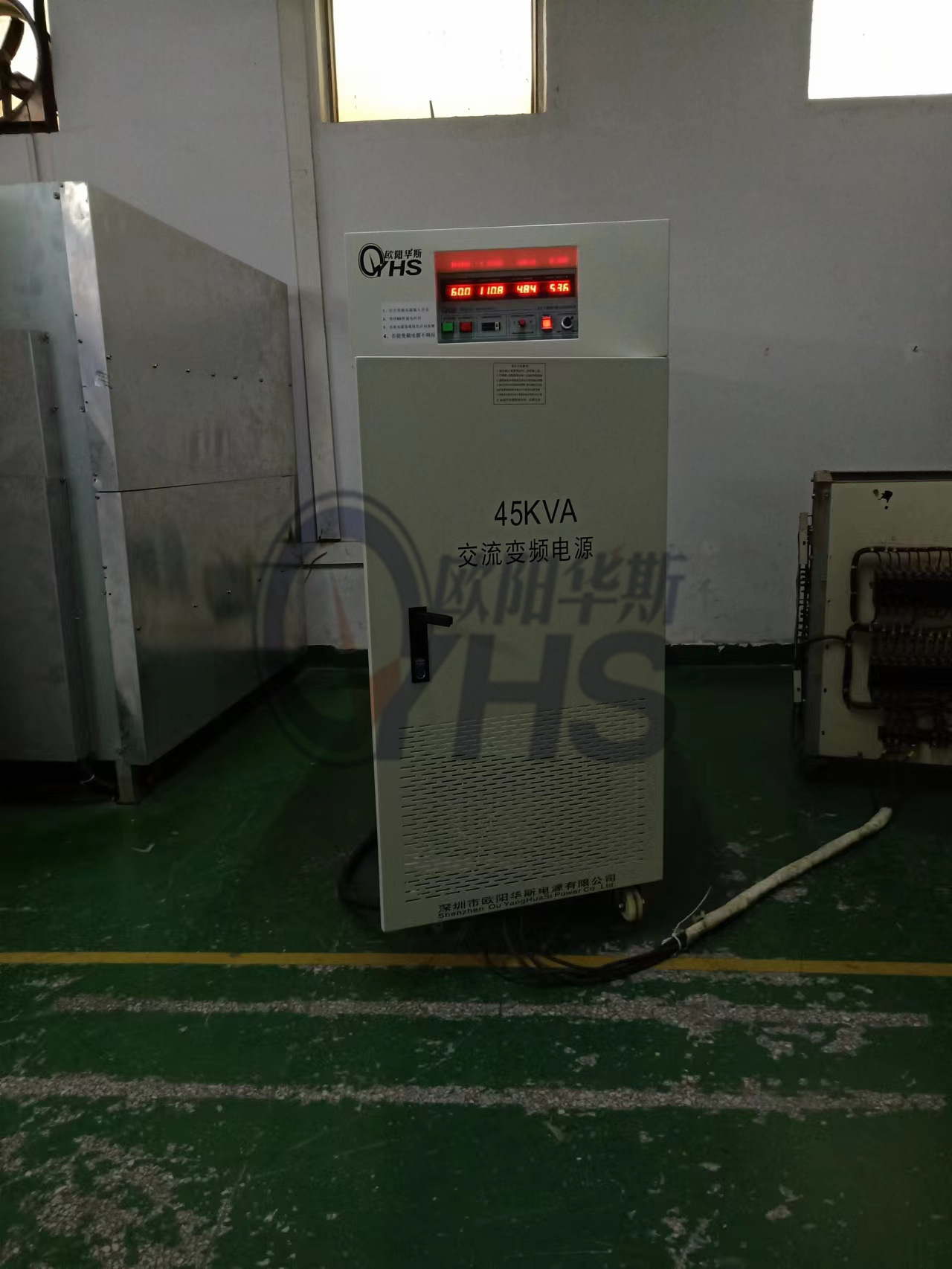 ŷ����˹����45KVA��Ƶ��Դ�������������380V 60HZ��ģ�����