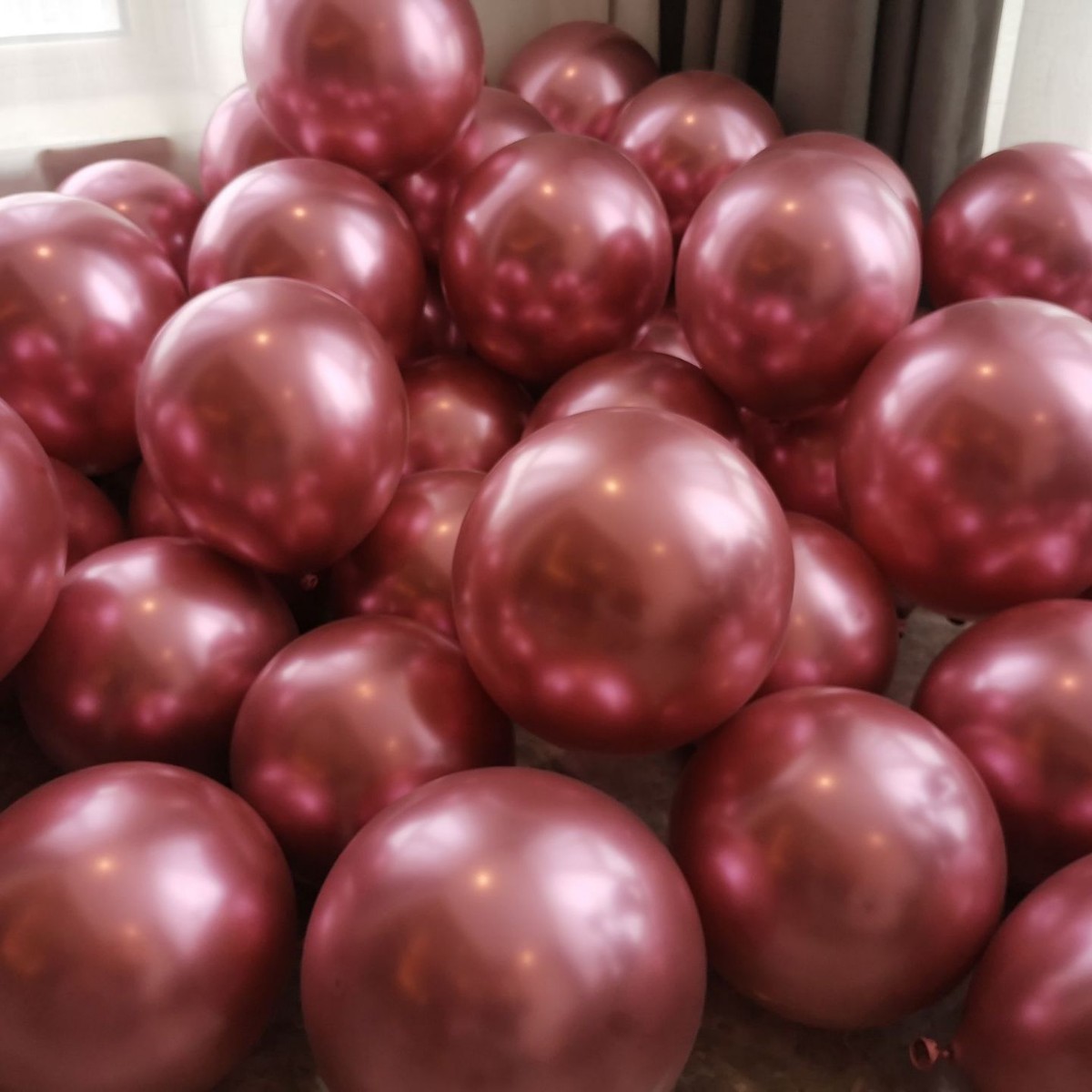 10 pulgadas 12 pulgadas globo de látex de metal para la fiesta de cumpleaños al por mayor boda boda decoración de globo