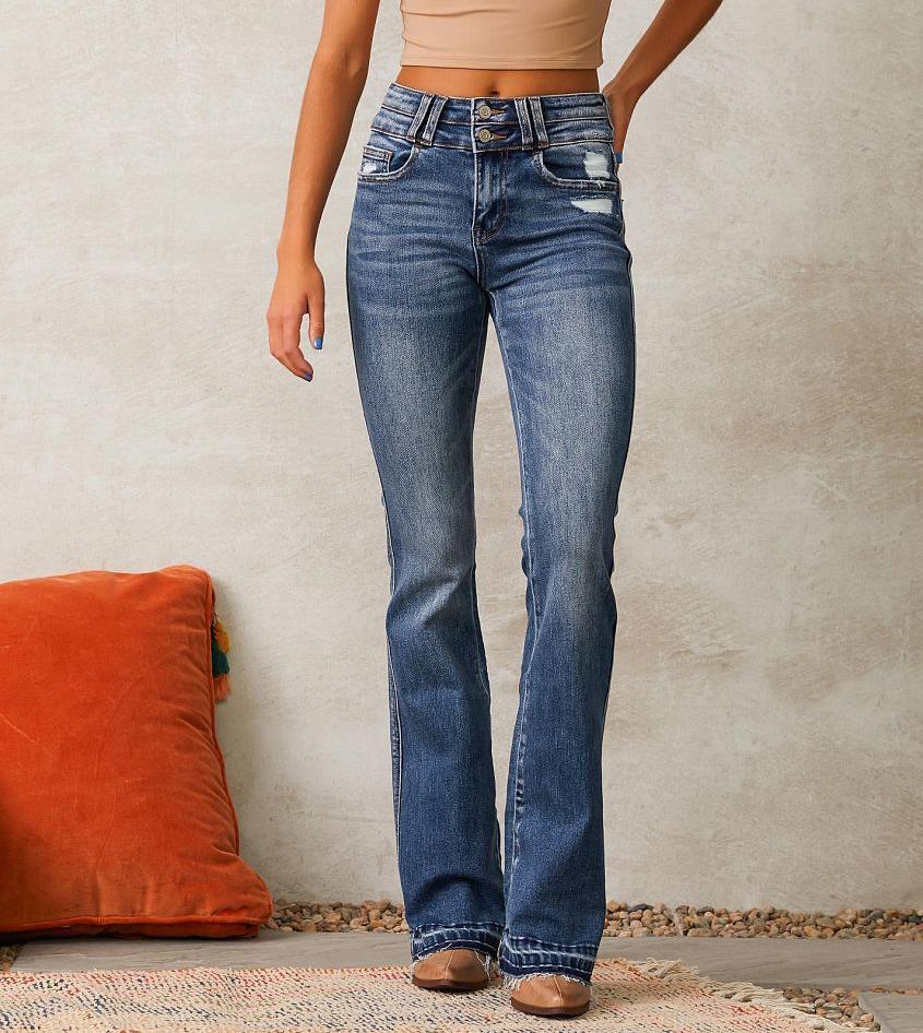 Full Length Pants Length Cotton, Polyester, Denim Cotton Fabric Type Women's Holiday Banquet Selfie Streetwear Solid Color Full Length Jeans