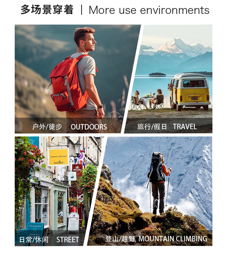 Giày lười nam da đế bằng khâu tay phong cách ngoài trời cỡ lớn — 6009 màu kaki, 6009 màu xanh dương, 6009 màu xanh lá cây, 6009 màu đen chi tiết 2