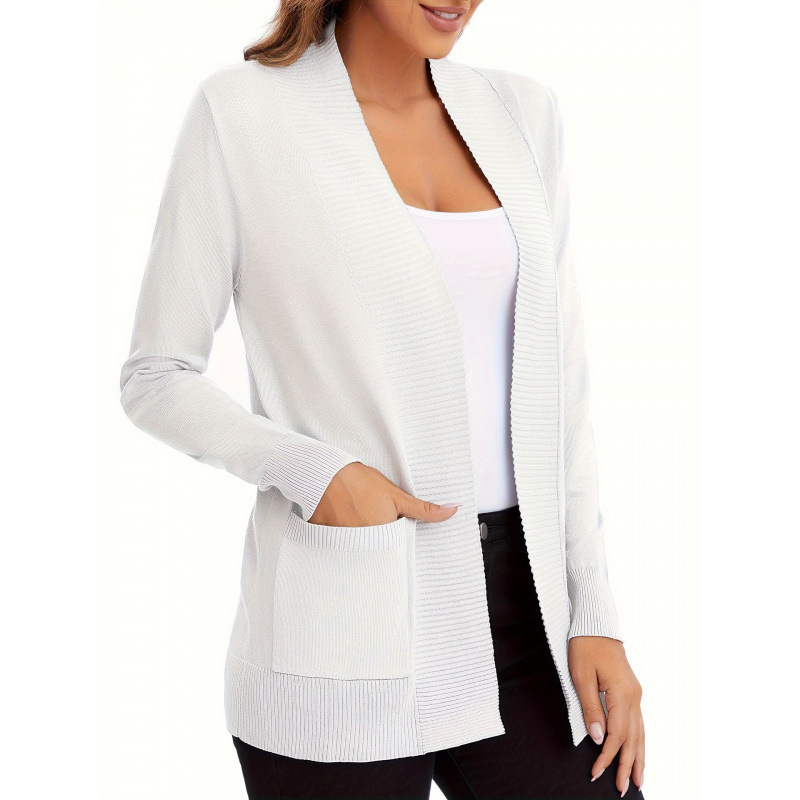 2025 New Cross-Border European and American Style Lightweight Open-Front Women's Cardigan Cross-Border Dropshipping 2025 New Cross-Border European and American Style Lightweight Open-Front Women's Cardigan Cross-Border Dropshipping