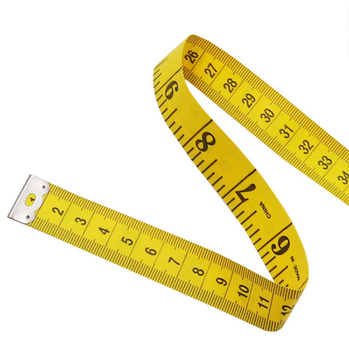3 beige soft tape measure PVC fiber tape tailoring ruler measuring clothes ruler 300 cm 120 inches portable tape measure