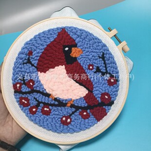 Cross-Border New Product Punch Needle Kit for Beginners DIY Punch Needle Cross Stitch Embroidery Kit
