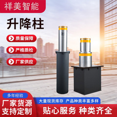 昇降式防衝突柱 電動道路標識柱 学校用全自動昇降式柱 ステンレス油圧昇降式柱