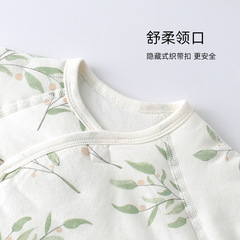 寶寶衣服秋冬哈衣夾棉爬服冬裝無骨加棉衣新生兒保暖衣嬰兒連體衣