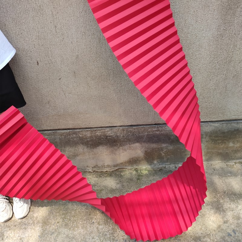 Sala de bodas decoración de pared de fondo de origami corrugado festivo decoración sala de estar dormitorio boda china cascada cadena colgante de linterna