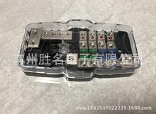 跨境优选汽车音响配件 多功能保险丝盒带led灯 改装音响线路盒
