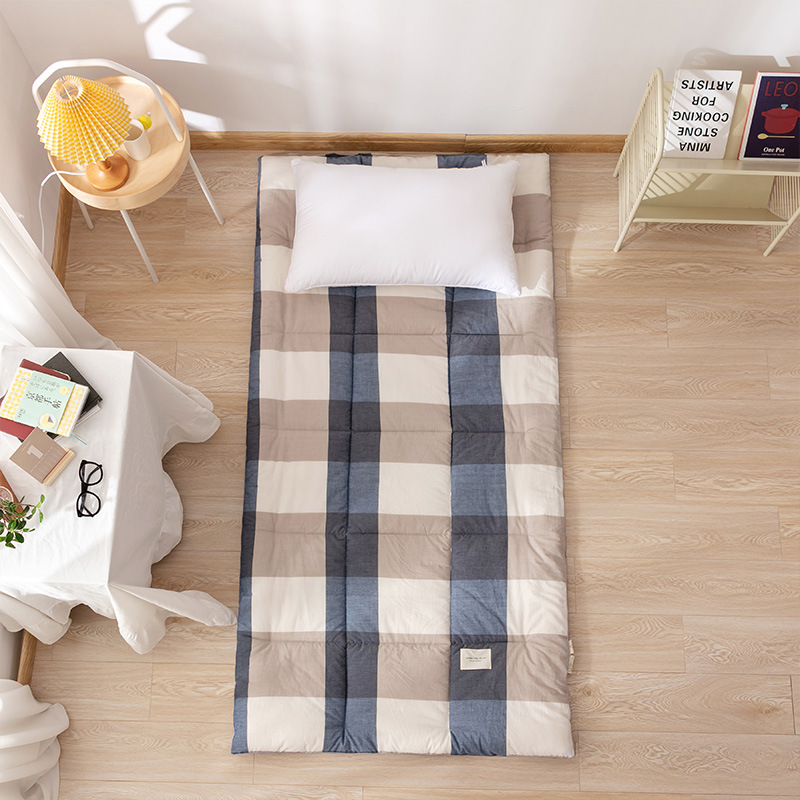 Cama de algodón japonesa clase A colchones de algodón lavable alojamiento colchones de tatami colchones de cama sin impresión colchones de cama