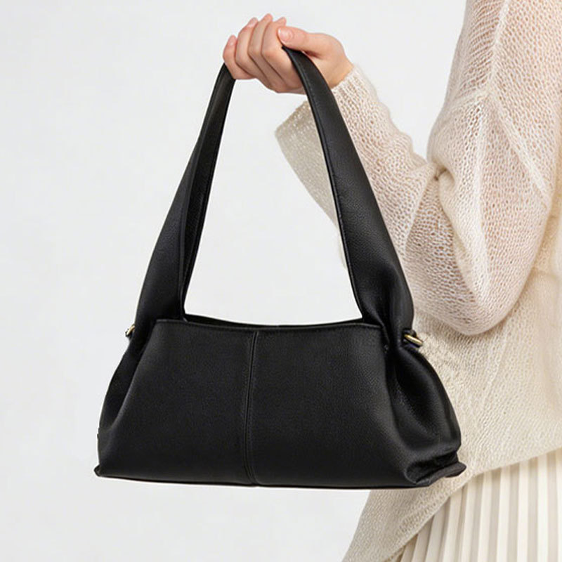 Cloud Bag Niche Design Women's Handbag 2026 New Fashion Soft Leather Underarm Shoulder Bag Cross-Border - Thumbnail 2