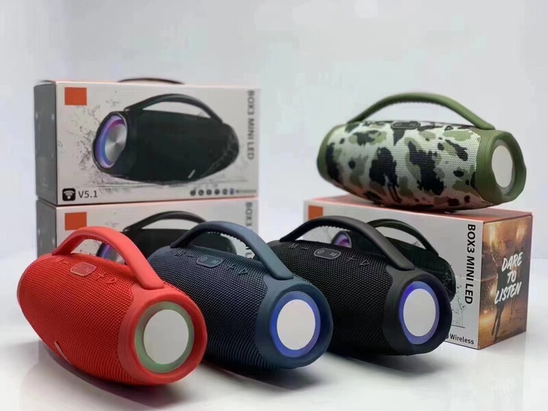 国境を越えて人気のあるBOX3-MINILED bluetoothスピーカーの大戦神は無線屋外携帯音響サブウーファを手に入れた|undefined