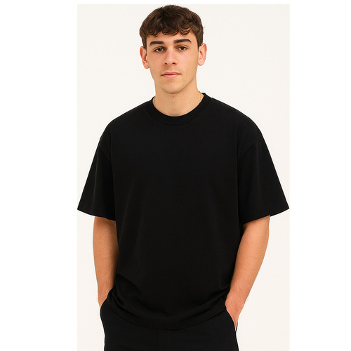 Summer Hot Sale 180g Men's Pure Cotton Plain T-Shirt Short Sleeve Combed Cotton Printed Logo Factory