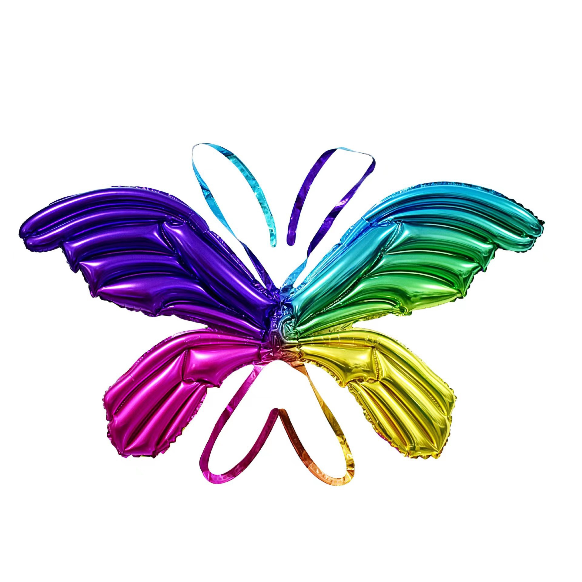 4 개의 날개 어두운 그라디언트 색상 122cm