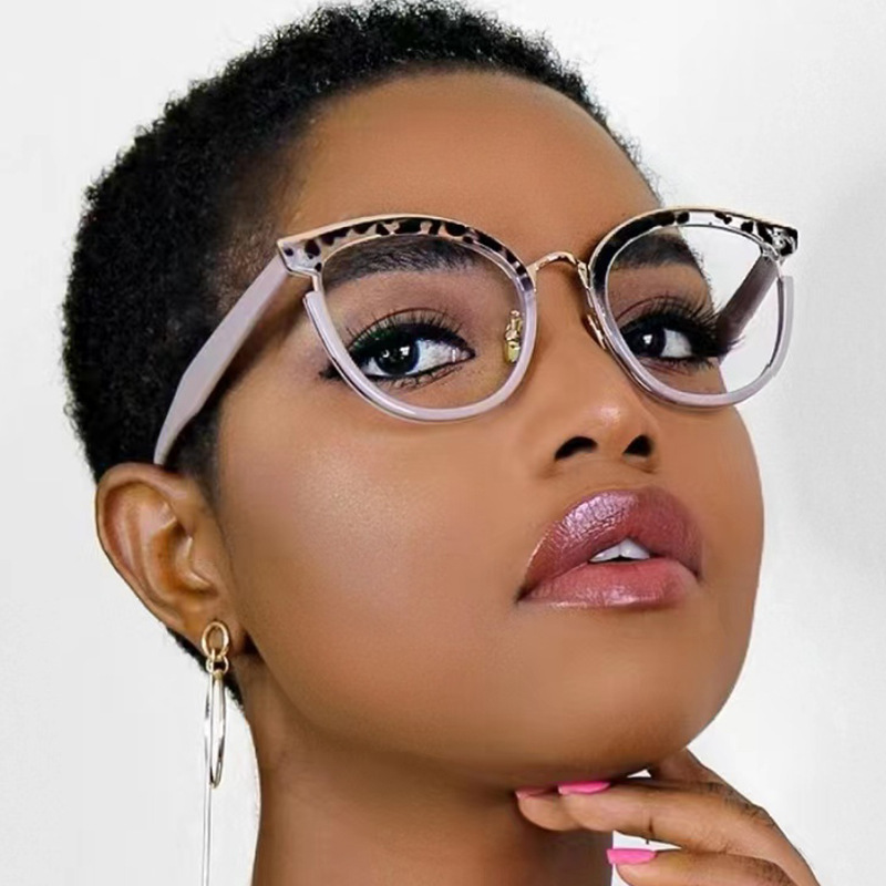 2023 gafas lisas TR90 anti-azul claro europeo y americano transfronterizo retro gafas marco Street shooting ins moda gafas marco