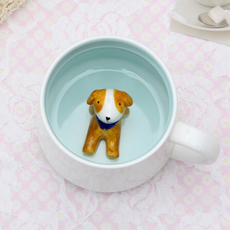 クリエイティブセラミックマグカップかわいいアニメ立体萌え動物牛乳コーヒーカップカップカップカップカップ|undefined