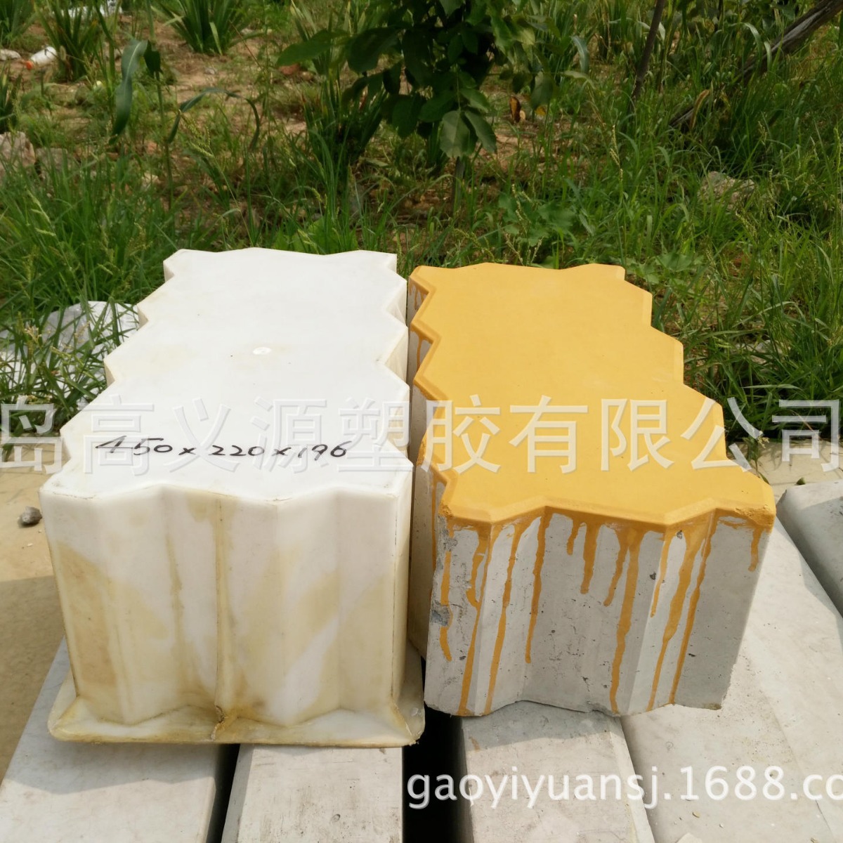 新型大曲波地面砖塑料模具/新型曲波砖塑料模具