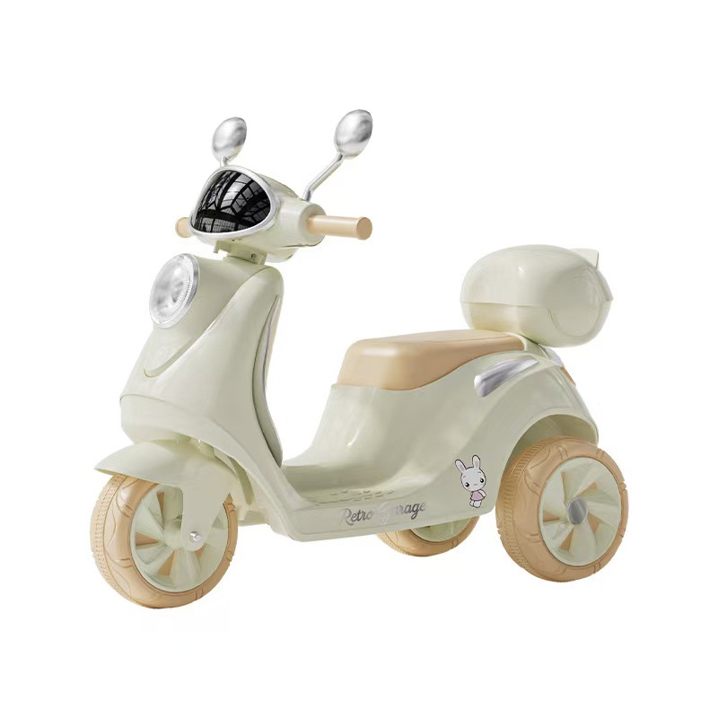 motocicleta eléctrica para niños triciclos para niños varones y mujeres coche de batería para niños se puede sentar en el coche de juguete de control remoto