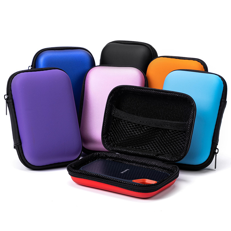 EVAバッグ ヘッドフォン収納ボックス EVAヘッドフォンバッグ データケーブル充電器収納バッグ 小銭入れ|undefined