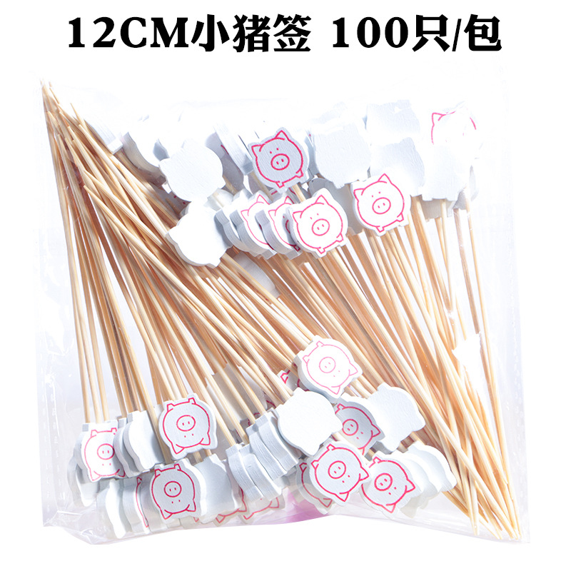 Fruit stick desechable flor stick