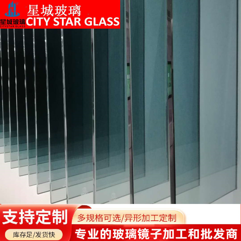 欧洲灰浮法玻璃原片水晶灰浅灰镀膜透光