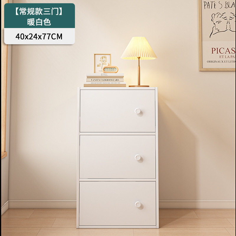 Estante de libros estante de piso sala de estar armario de libros armario de almacenamiento integrado contra la pared almacenamiento doméstico con puerta armario de exhibición a prueba de polvo