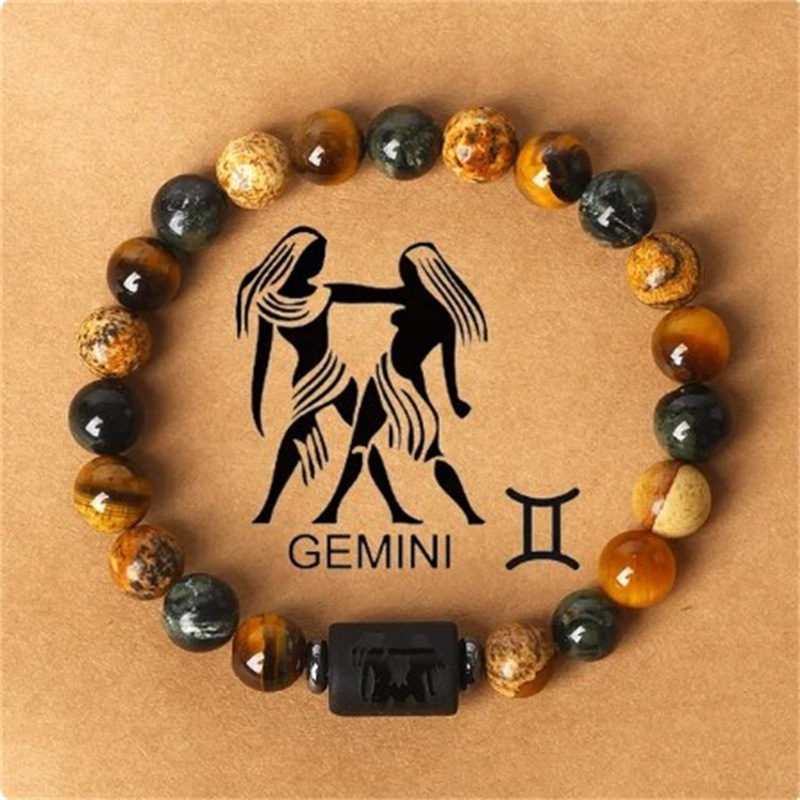 Ethnic Style Constellation Natural Stone Beaded Bracelets display picture 11