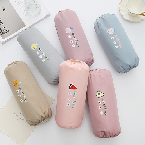 Fashionable waterproof sleeves for men and women, home kitchen, anti-oil pollution sleeves, cartoon adult student sleeves, winter wholesale