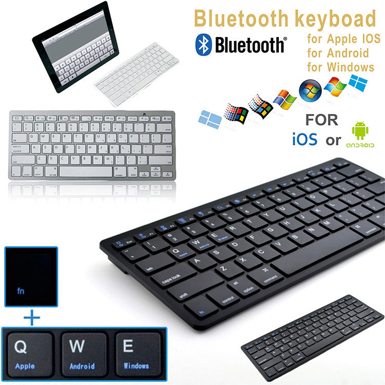 Suitable for mobile phone iPad tablet Cangjie phonetic traditional Bluetooth keyboard Thai Russian French Japanese Korean Spanish Italian
