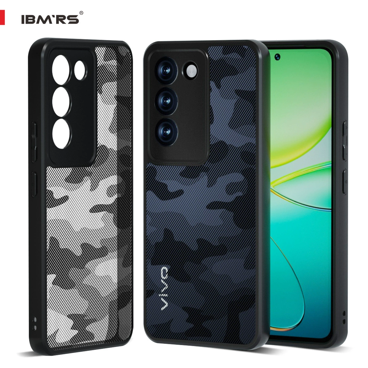 Vivo, совместимый защитный чехол с камуфляжным дизайном