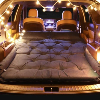 Vehicle-mounted inflatable bed sleeping pad, inflatable bed for