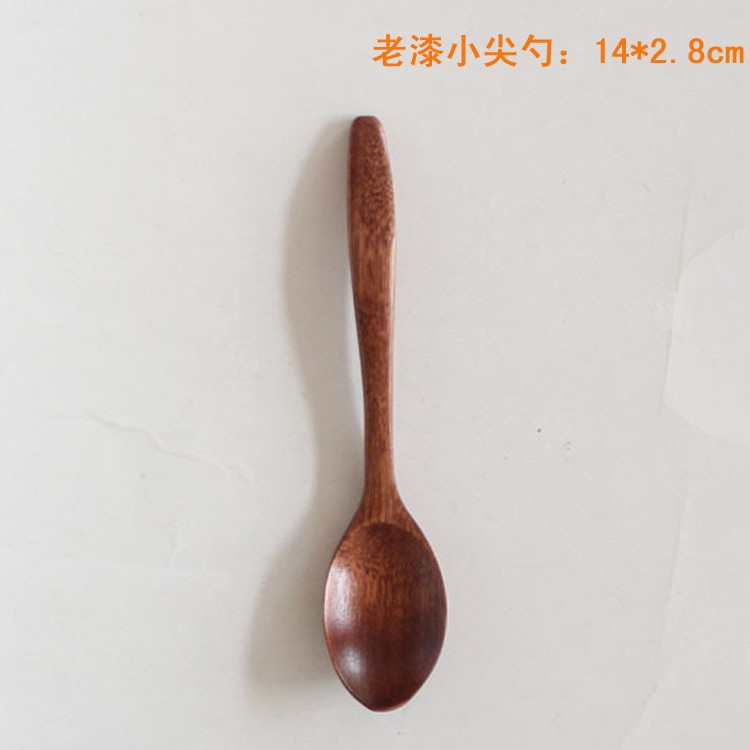 오래된 페인트 14개의 뾰족한 숟가락