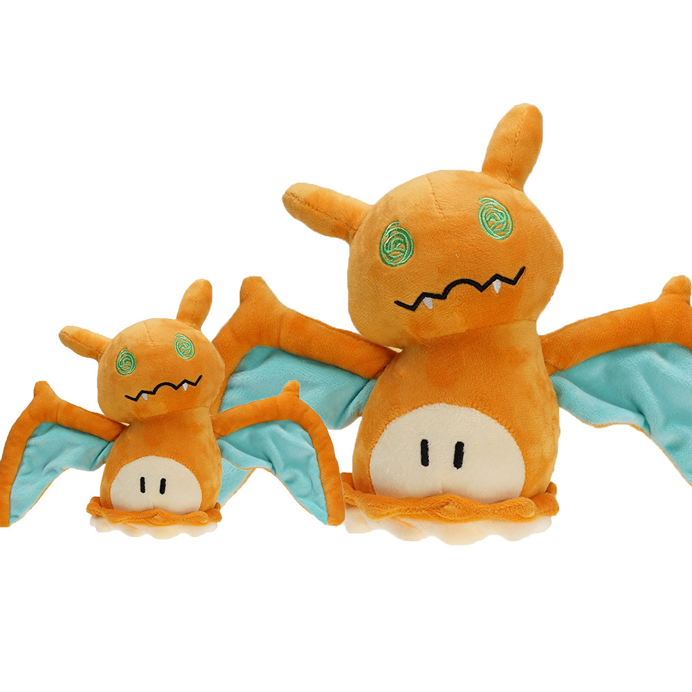 Mystery Q Cross-Dressing Charizard Mystery Q Stuffed Doll Toy Doll Delivery Game Gift Clip Machine
