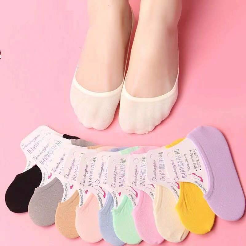 Boat socks summer candy color socks wholesale ladies casual breathable do not fall with shallow invisible non-slip silicone stockings Boat socks summer candy color socks wholesale ladies casual breathable do not fall with shallow invisible non-slip silicone stockings