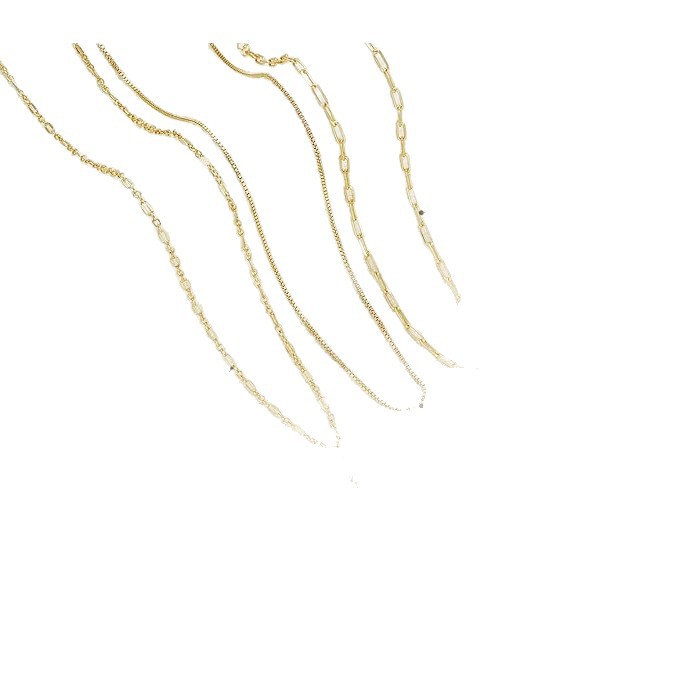 Ensemble de bijoux pour femme : collier pendentif doré multicouche empilable, orné de 3 pièces, en promotion_voghion.com