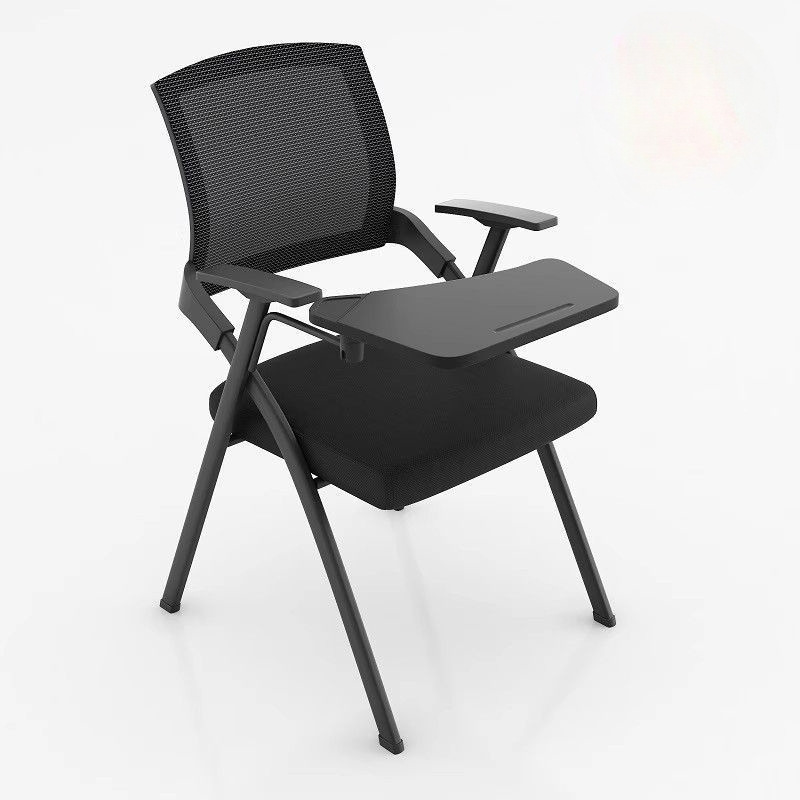 Folding Chair with Table Board, Conference Chair with Writing Board, Integrated Table and Chair for Meeting Room, Meeting and Training Chair