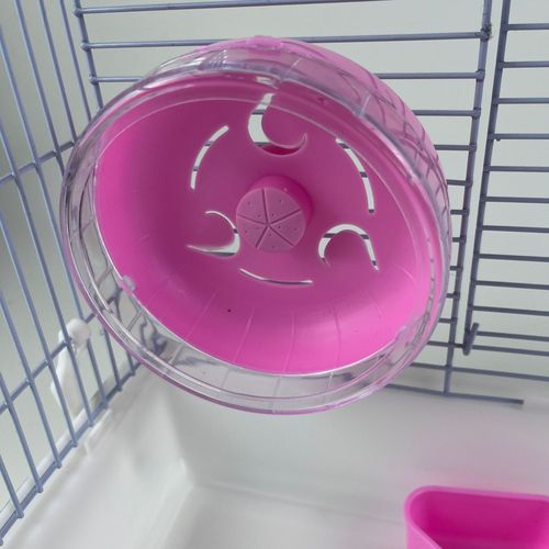 Hamster cage brain 47 basic transparent acrylic breeding box golden bear extra large luxury villa for summer ventilation