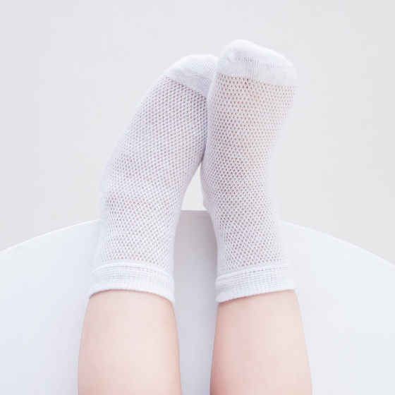 25 new boneless children's socks summer thin cotton mesh boat socks short tube baby socks 0-5 years old men and women treasure socks