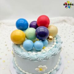 ケーキデコレーション超硬ゴールドボールシルバーボール泡ボールファンシーボールクリスマスボールカラーボールミックス20個入り