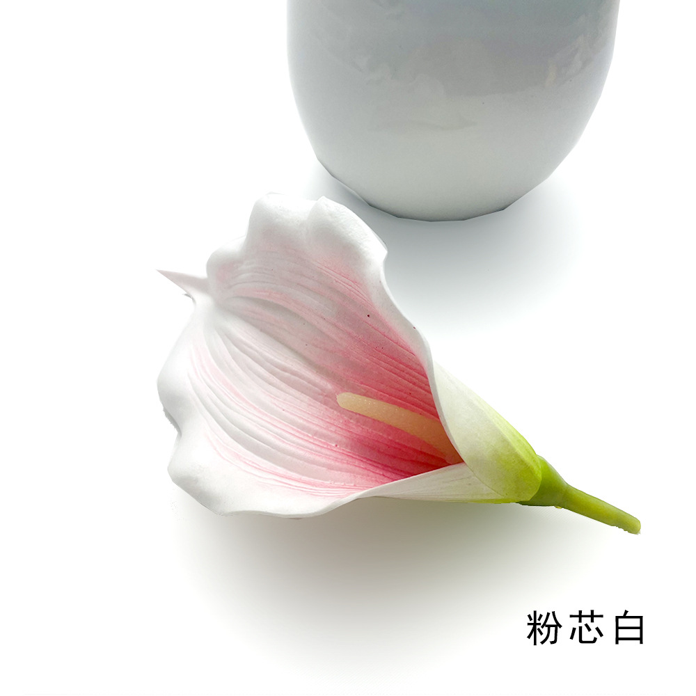 Simulación de flores Eva Horseshoe Flower Wedding Decoration New Photography Props China Fake Flores Diseño de pegamento blando
