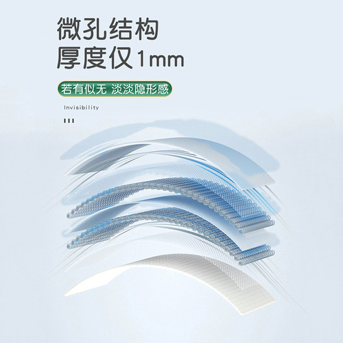 Manufacturer plum blossom-shaped mint armpit sweat-absorbent patch invisible antiperspirant patch polymer anti-sweat absorbent pad