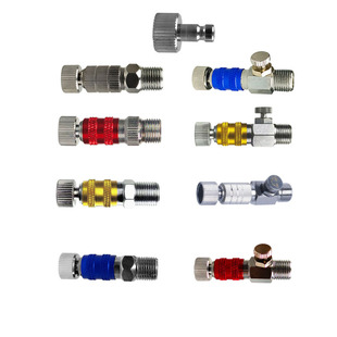 Model Air Pump Coloring Airbrush Pipeline Pneumatic Accessories Quick Connector Docking Airbrush Accessories with Air Volume Adjustment