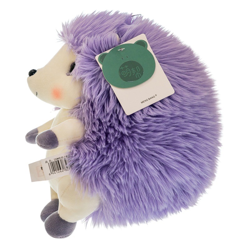 Adorable Peluche de Erizo Realista, Muñeco de Peluche, Almohada de Compañía para Dormir para Niños, Animal de Peluche, Regalo de Cumpleaños