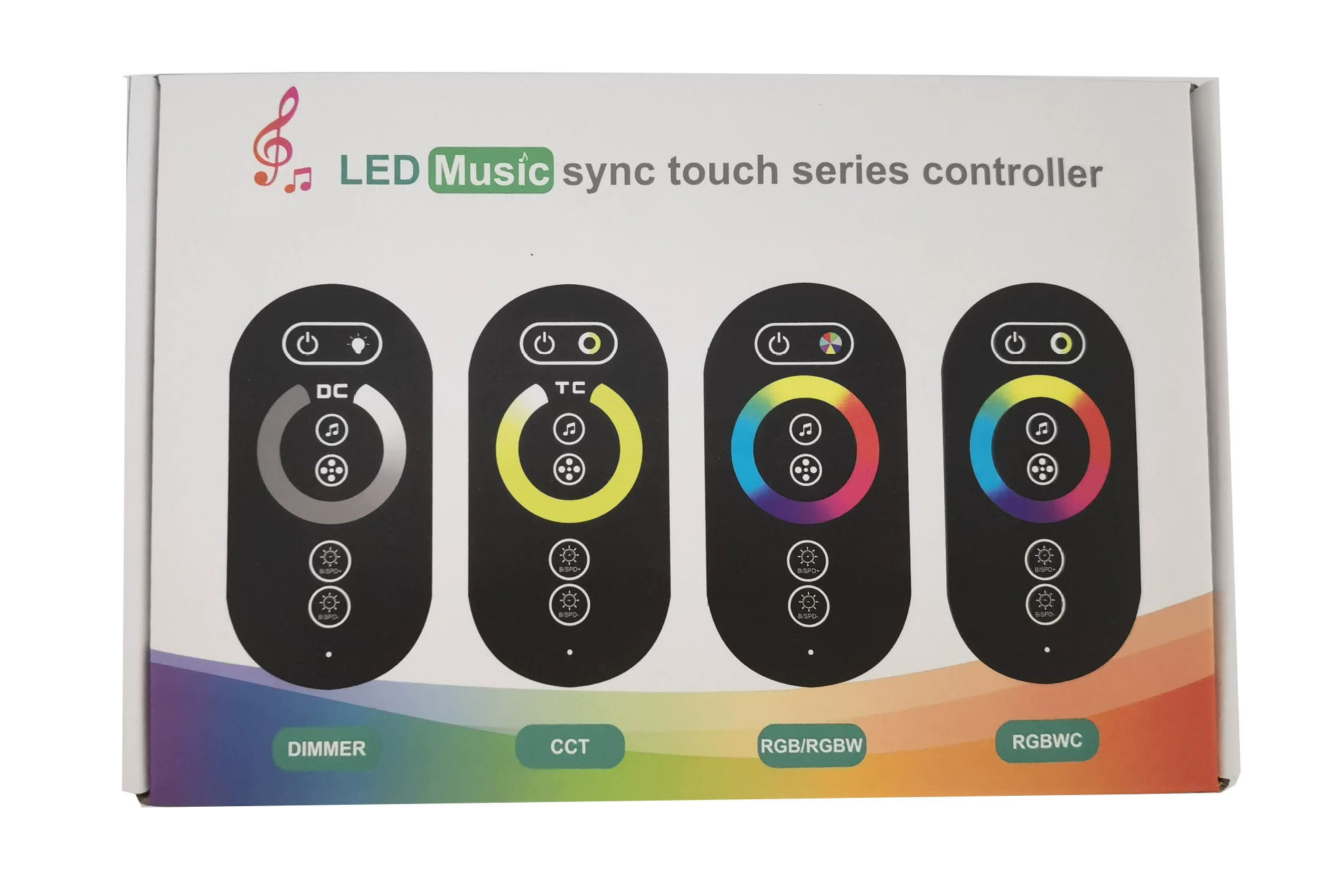 6 -key wireless touch Shuangse Wimbledon Music Synchronous Controller Light Mixing RJ45 Synchronous Color Temperature Control