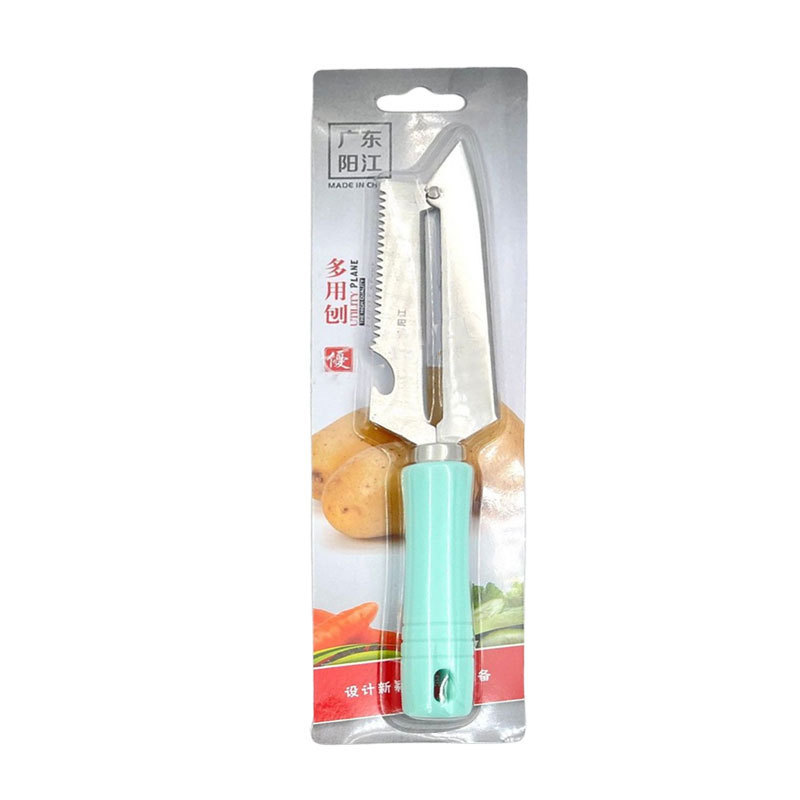 Cuchillo de frutas de color caramelo transfronterizo cuchillo de acero inoxidable cuchillo de piel doméstico herramientas de cocina multifuncionales