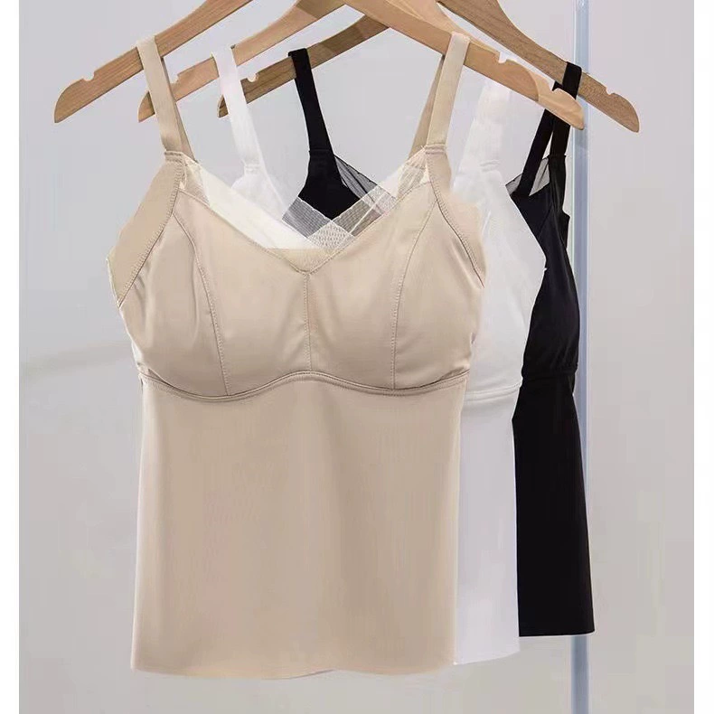 小美娘小吊带背心女四季新款2023爆款西装内搭打底衫洋气高弹上衣
