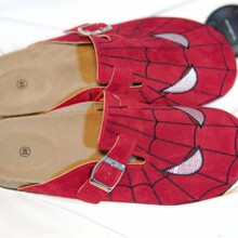 跨境包头拖鞋男女夏季透气休闲外贸大码一脚蹬懒人半拖勃肯鞋